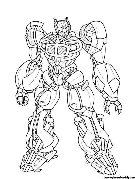 Bumble Bee Coloring Page - Drawing Board Weekly