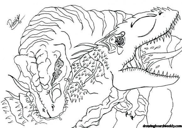 Scorpios Rex Coloring Page Coloring Pages